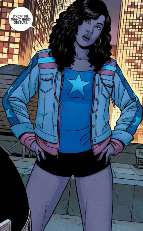 superheroesincolor: Young Avengers Vol 2 #1 (2013) //  Marvel Comics Miss America (America
