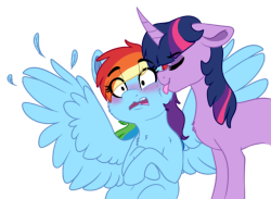 twidashlove: You can’t not taste the Rainbow~ Tis Tradition! by SaphyJay   &lt;3