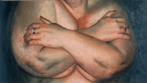 theartofobesity:Honest Reality (2001) by Australian artist Deborah Trusson