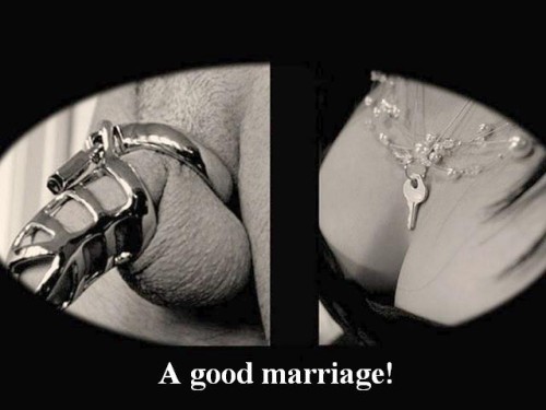 ingustoiy1: dresser-son-mari: Deux photos pour symboliser un gage de mariage réussi True that!