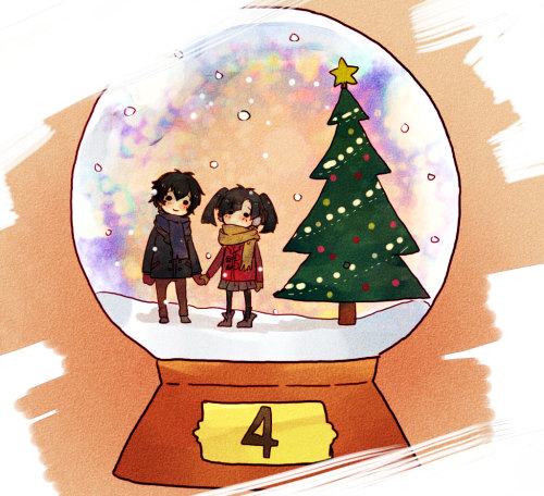 bright-flowers: day 4, i am too tired to draw something proper sorry TwT