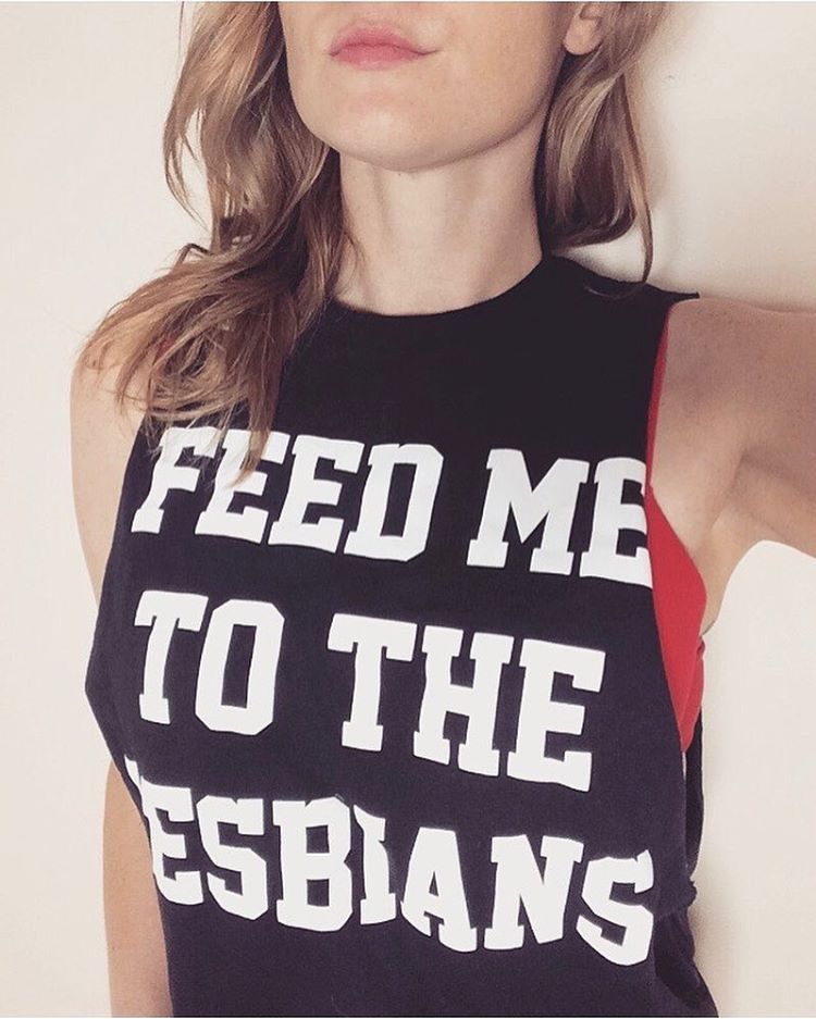thistallawkwardgirl:  Feed me to the lesbians 
