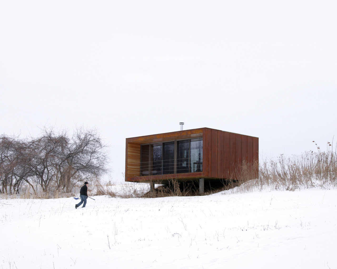 cabinporn:  It’s been 10 years since Alchemy Architects built their iconic WeeHouse
