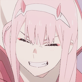 ଘ(੭ˊ꒳​ˋ)੭✧ darling in the franxx → zero two icons;