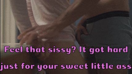 sissy4cum:  Good!! Now fuck my ass pussy with you big hard cock baby❤️❤️