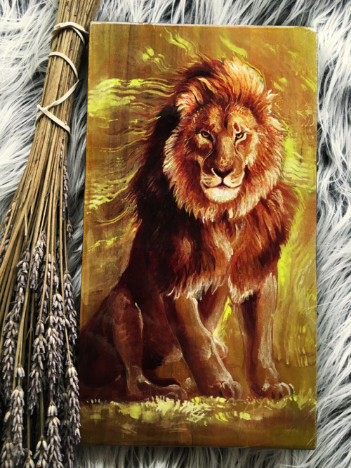 “Gold”. Acrylic on wood. Sold.