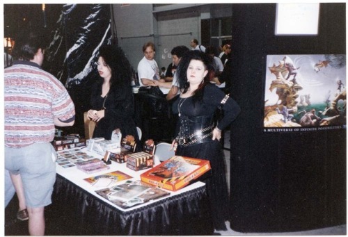terebifunhouse:what fandom looked like in 1995: jorts, hats, goths, kits
