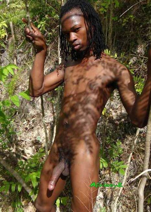 Naked african boys