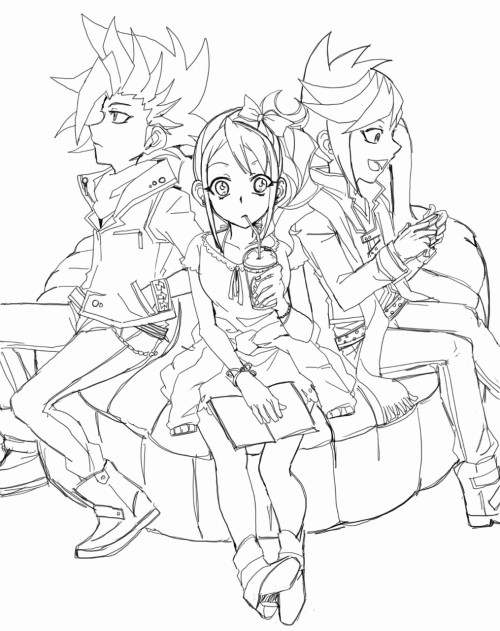 guiltycrown09:Hanging out with the Yu'z.