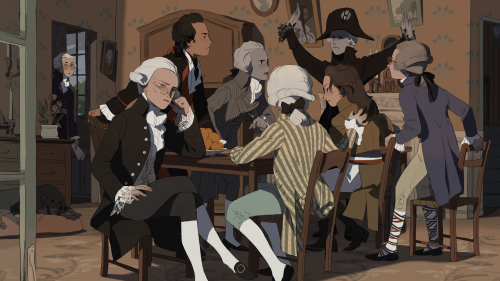 On est le 14 juillet encore et ça donne raison de dessiner Robespierre&hellip;.