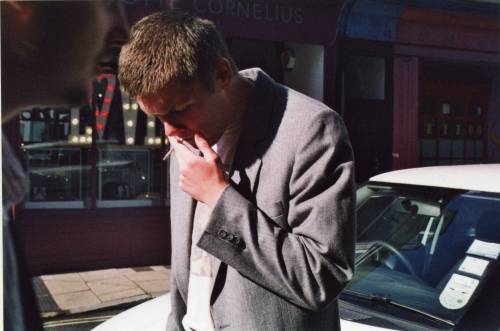 videoscript: Lewis smoking