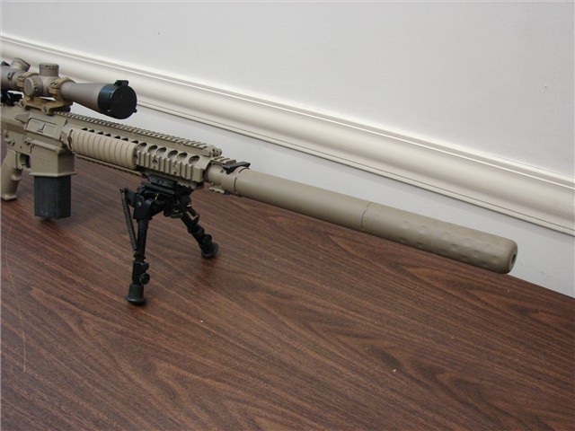 gunrunnerhell:  Knights Armament M110 High end military issue semi-automatic sniper