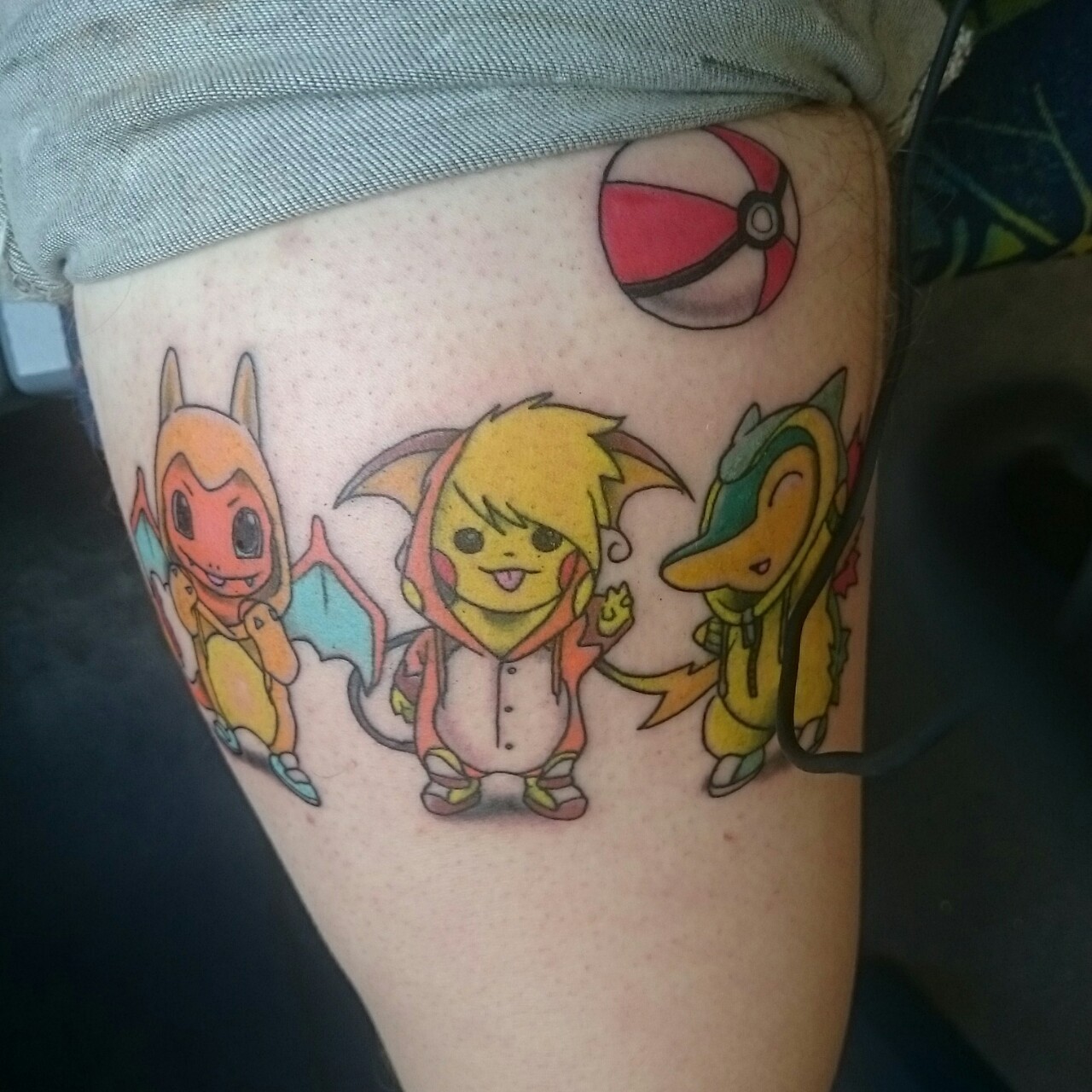 tattoos-org:  Pokemon tattoo  Submit Your Tattoo Here: Tattoos.org 