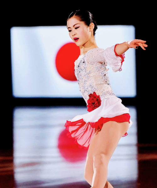 magicaleggplant:Satoko Miyahara performs in the 2018 Winter Olympics gala (x)