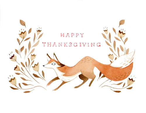 vanessamakesthings: Happy Thanksgiving to all my American friends – and to everyone else, happ