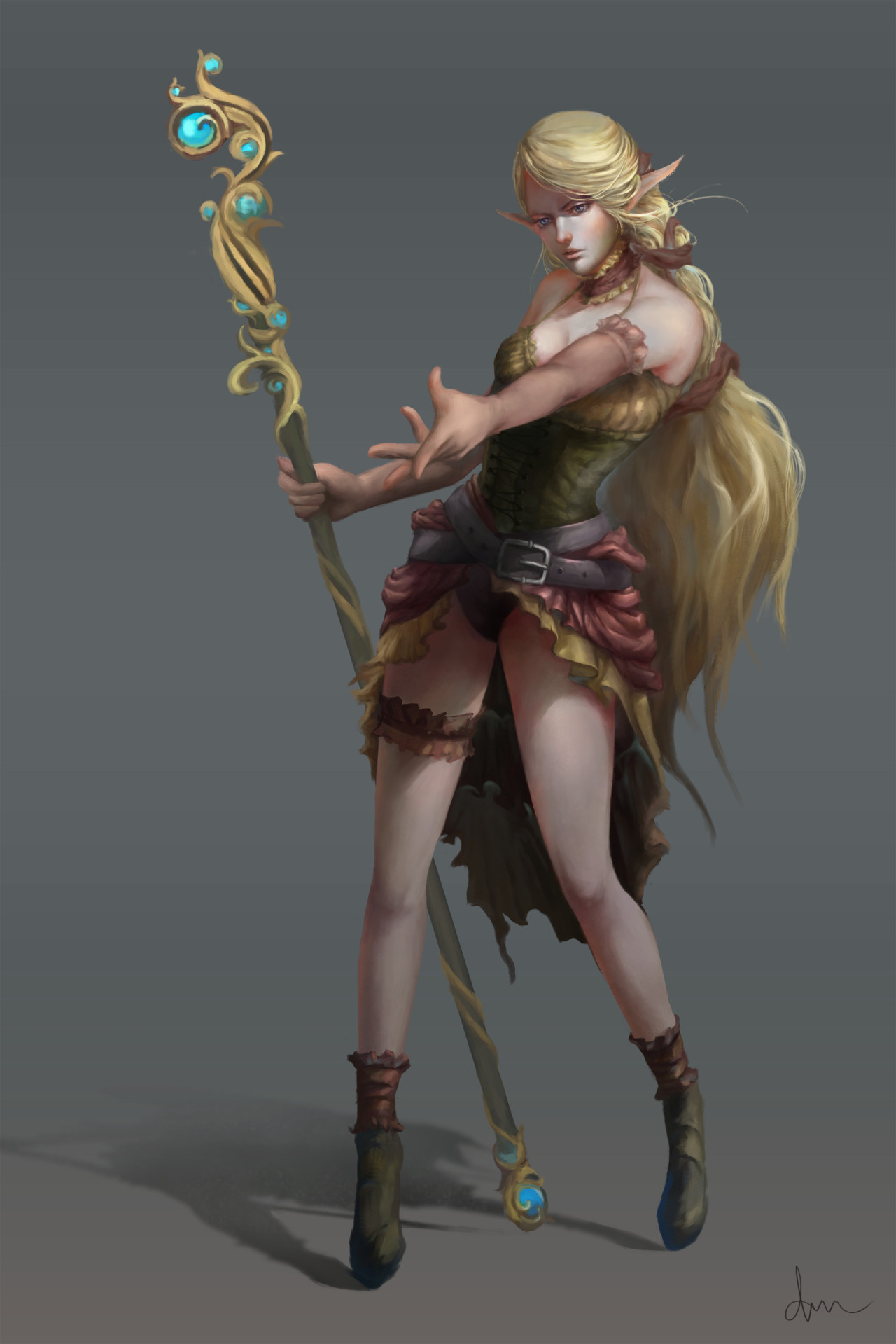 High Elf Wizard by Dai Nguyen