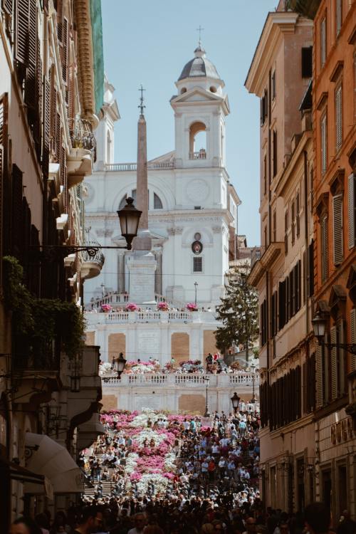 allthingseurope:Piazza di Spagna, Rome (by Alessia Cocconi)