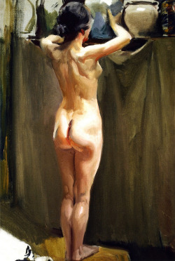 tierradentro:“Nude Woman”, c.1910, Joaquin Sorolla. (via)