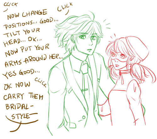 hashtagartistlife:There was a dire lack of ladrien in my ML art tag so I rectified itContext: Gabrie