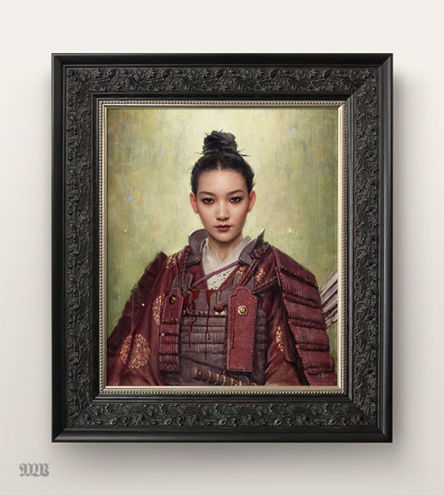 Tomoe Gozen - Onna-bugeisha-Heres the full look at my contribution to the ‘Her Majesty’ 