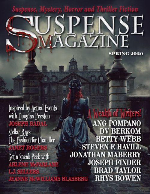 My short story “Lizzie Borden Versus Belle Gunness” is included in this issue: http://suspensemagazi