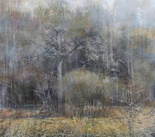 Jānis Ziņģītis (b. 1973)Mežmala pavasarī // The Edge of the Forest in Spring (2016)