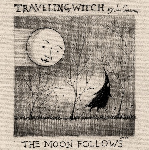 mythologyofblue: Jon Carling, The moon follows (via joncarling)