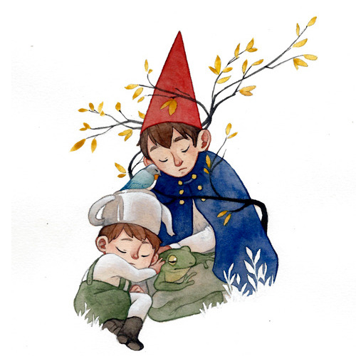 I don’t know if we’ll ever get back home… Watch the magic of Over the Garden Wall again today at 2PM EST! 