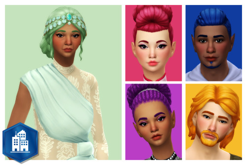 City Living Hair Recolors - Sorbets and Elderberries by @berrybeans &amp; @dcwnandout Memes and 