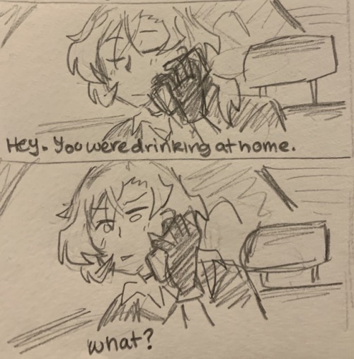 Im Just Going To Drop This Here And Run Away Again