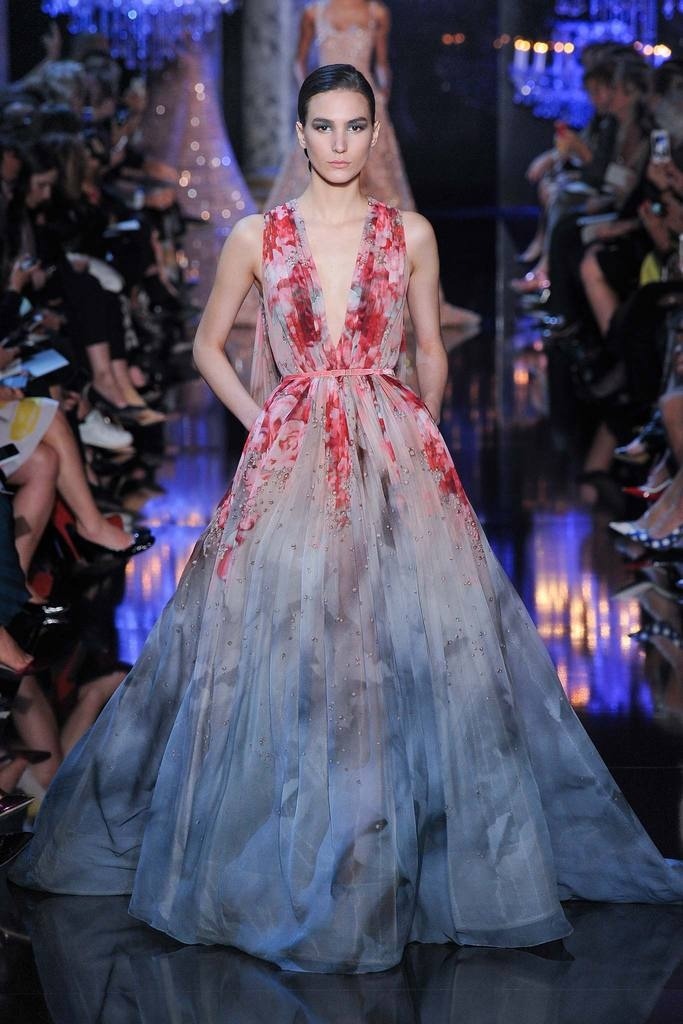 aiwonderland:  There’s only one way to describe the Ellie Saab show: breathtakingly