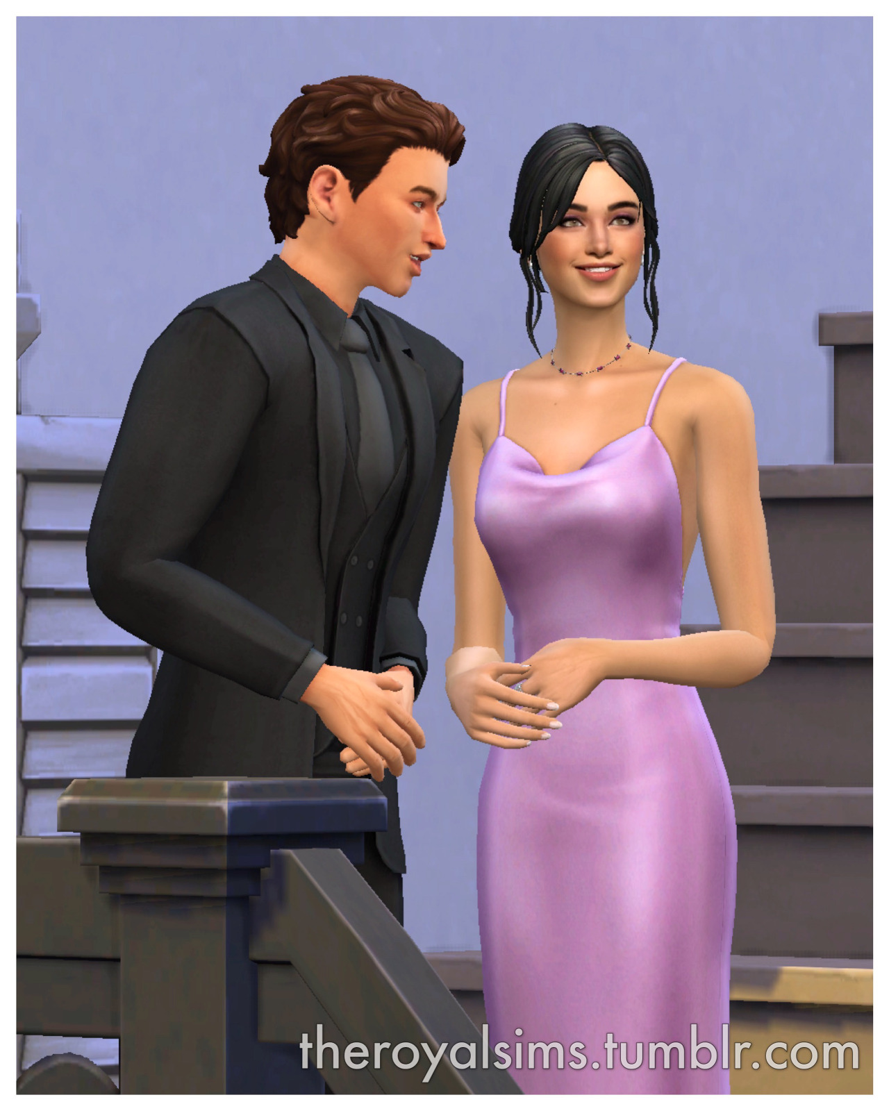 THE ROYAL SIMS : ROYAL TWINS GO ON PDA-FILLED DOUBLE DATE!