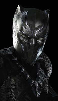 wearewakanda:  Check out all the details in this high-res photo of Black Panther from EW’s ‘Captain America: Civil War’ issue! What do you think of the costume? WΛW  | Like : Tweet : Pin : Blog #WeAreWakanda   