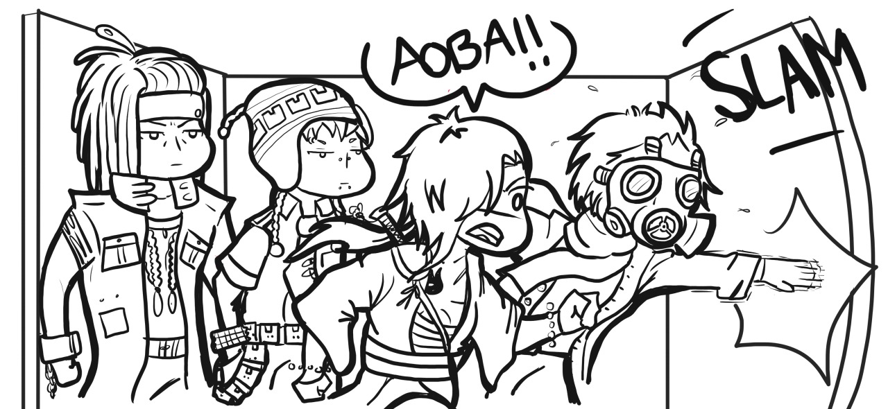 dramaticaltitanawakening:Ren’s route be like.