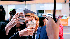 domhnall-tonal:“I think it’s better to be overcome by emotion and faint [when you watch a movie] rat