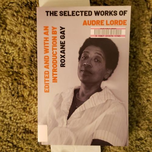 The Selected Works of Audre Lorde Been a while since last read any Audre Lorde &amp; was meaning