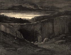 pisseralhammer:  Gustave Dore’s gate of hell. 