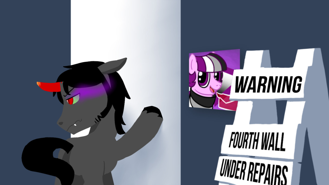 ask-acepony:askpun:Uh oh. Artwork by                   Curious Glaistig  Photography