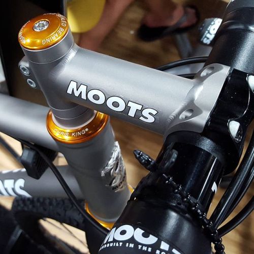 aces5050: @mootscycles Routt 45, lovely titanium. #gravelcyclist #thegravelcyclist