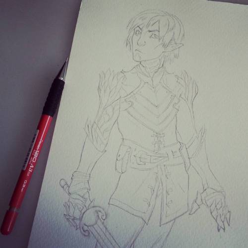 #fenris #dragonage #dragonage2 #sketch #drawing