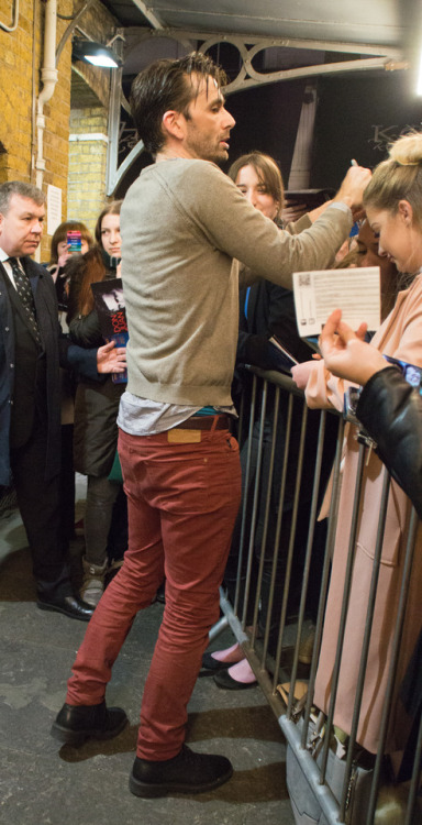 tyttetardis: David Tennant Don Juan in Soho 20th March 2017 