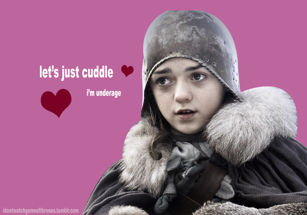 idontwatchgameofthrones:  Game of Thrones valentines by I Don’t Watch Game of Thrones!