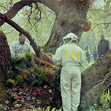 nbchannibal:  stupidscalptattoos:  He-Ate-Us meme: 5 crime scenes  ↳ 4/5 Bee Guy (2x4)   