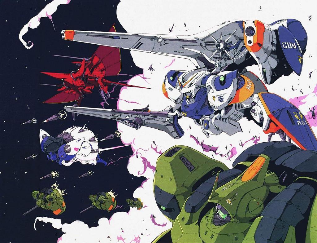 szmigiel:Mamoru Nagano mecha designs 