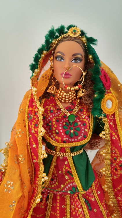 reinaaleerasbarbies: Outfit: Barbie Roopvati Rajasthani - Expressions of India - 1997