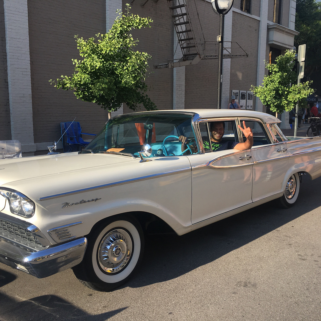 Hey beautiful mercury. #Mercurynation #AnnArborautoshow