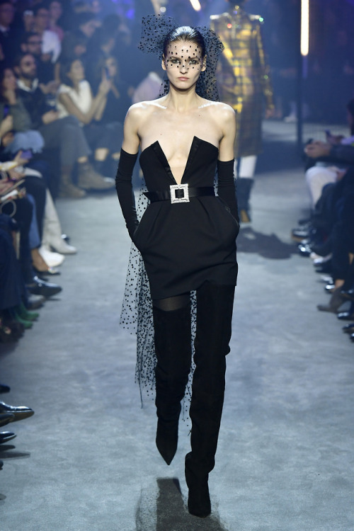 lelaid:Kaitlin Aas at Alexandre Vauthier Haute Couture S/S 2018