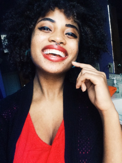 obeykingafrica:I’m what you need ♥️ They/them pronouns* *Please don’t delete the caption
