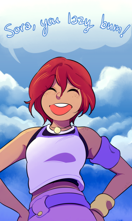 marlind:  for kairi appreciation week day 2 - favorite scene !!! her intro :3c