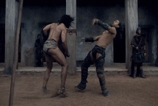 atributetotheclassicmovies:Favorite Spartacus Characters (7/12): Crixus (portrayed by Manu Bennett) 